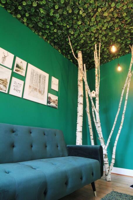 Secret Hideaways Wood Lodge Mit Kinderzimmer Messe L City L Flughafen L Hbf Duisburgo Esterno foto