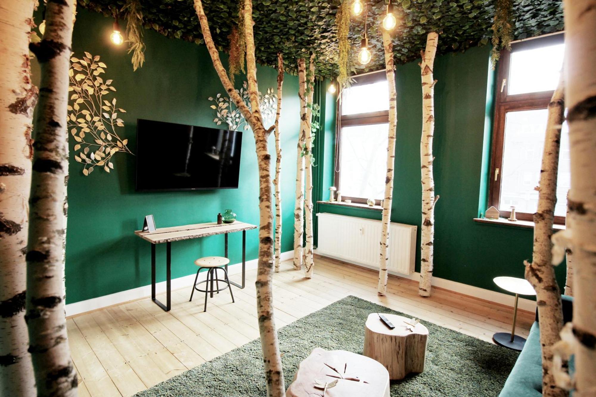 Secret Hideaways Wood Lodge Mit Kinderzimmer Messe L City L Flughafen L Hbf Duisburgo Esterno foto